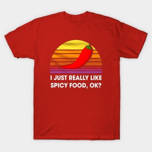 Foodie Gift Hot Sauce T-Shirt